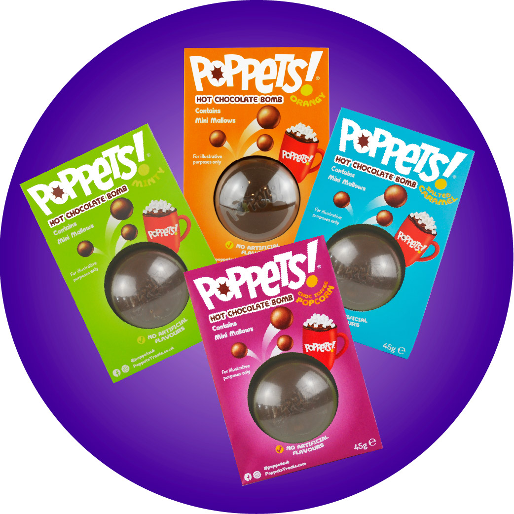 Poppets Hot Chocolate Bombs