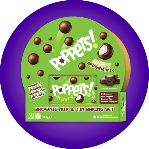 Poppets Brownie Baking Kit